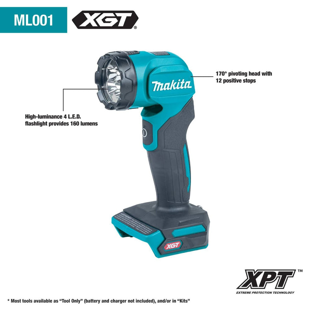 Makita GT500M 40V max XGT Brushless Cordless 5-Pc. Combo Kit (4.0Ah) - 7