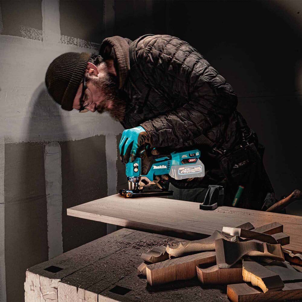 Makita GVJ01Z 40V max XGT Brushless Cordless Barrel Grip Jig Saw, Tool Only - 12
