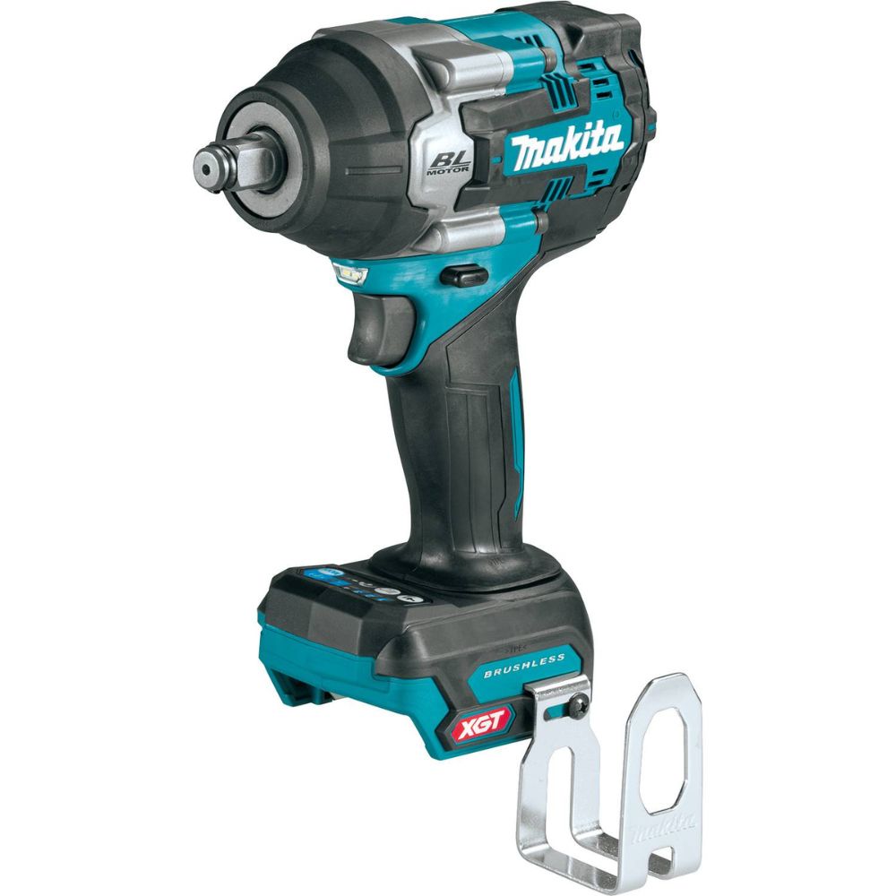 Makita GWT07Z 40V max XGT Brushless Cordless 4-Speed Mid-Torque 1/2" Sq. Drive Impact Wrench w/ Friction Ring Anvil (Tool Only)