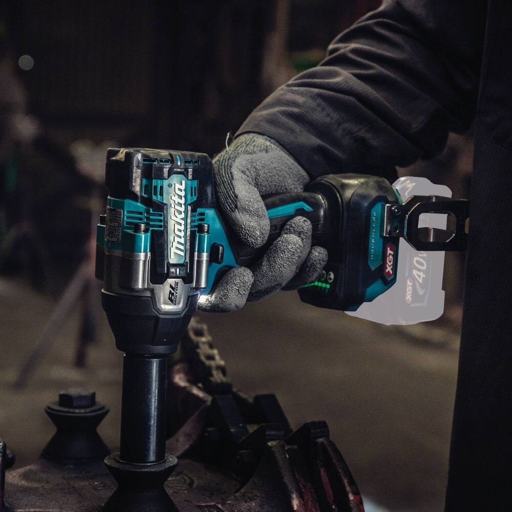 Makita GWT07Z 40V max XGT Brushless Cordless 4-Speed Mid-Torque 1/2" Sq. Drive Impact Wrench w/ Friction Ring Anvil (Tool Only) - 8