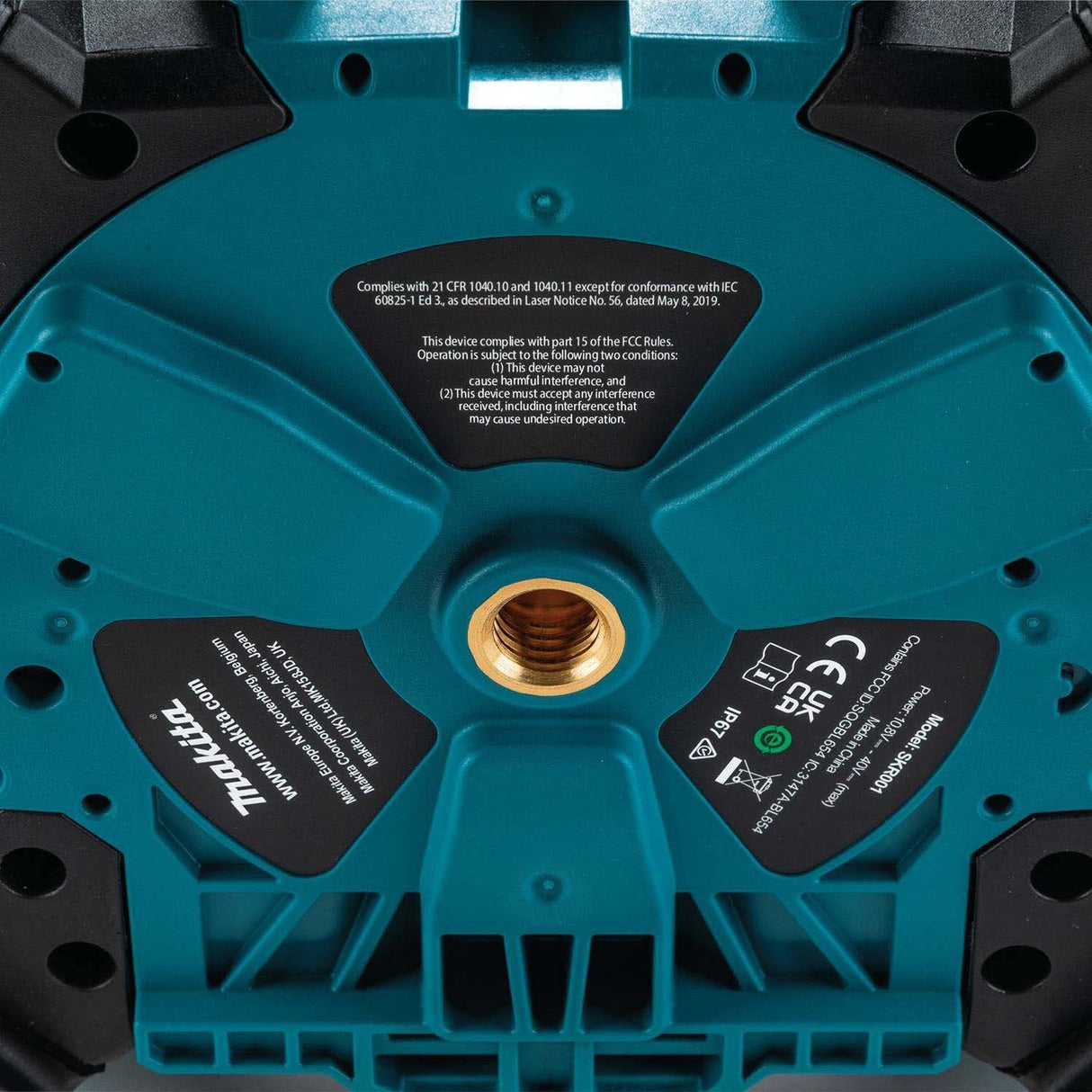 Makita SKR001Z 18V LXT Green Dual Slope 360 Degree Rotary Laser Level 2600 ft with Case (Tool Only) - 22