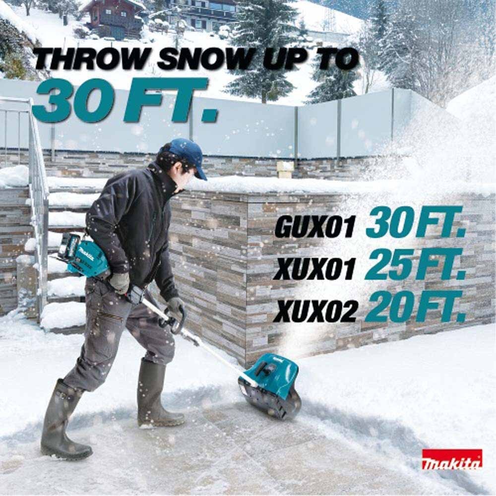 Makita SN400MP 12" Snow Shovel Attachment - 5