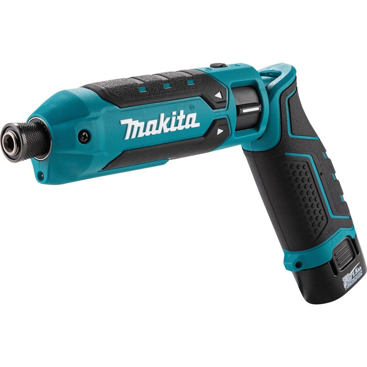 Makita TD023DSE 7.2V Lithium-Ion 1/4" Hex Impact Driver Kit with Charger and Case (2 Batteries)