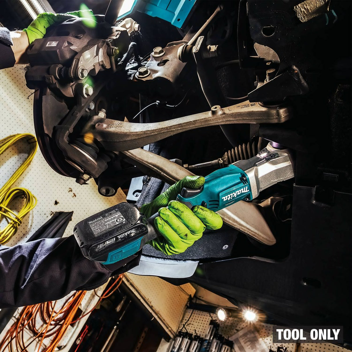 Makita XLT05Z 18V LXT Brushless 1/2" Angle Impact Wrench with Detent Pin Tool Only - 9