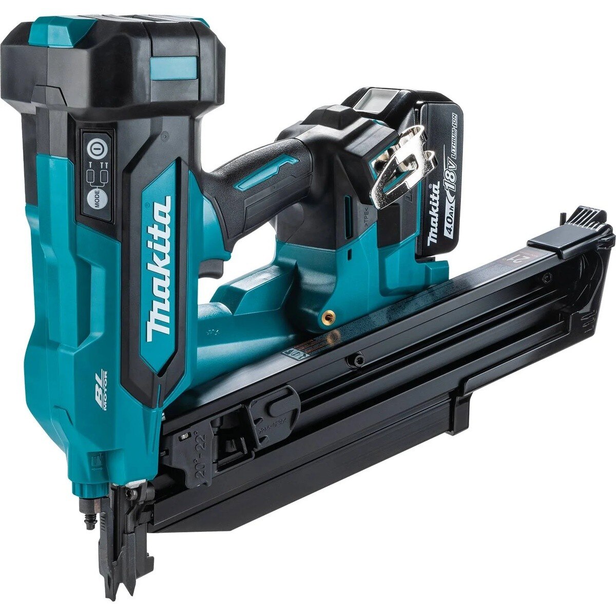 Makita XNB03M1 18V LXT Lithium-Ion Brushless Cordless 21" Full Round Head 3-1/2" Framing Nailer Kit (4.0Ah) - 2