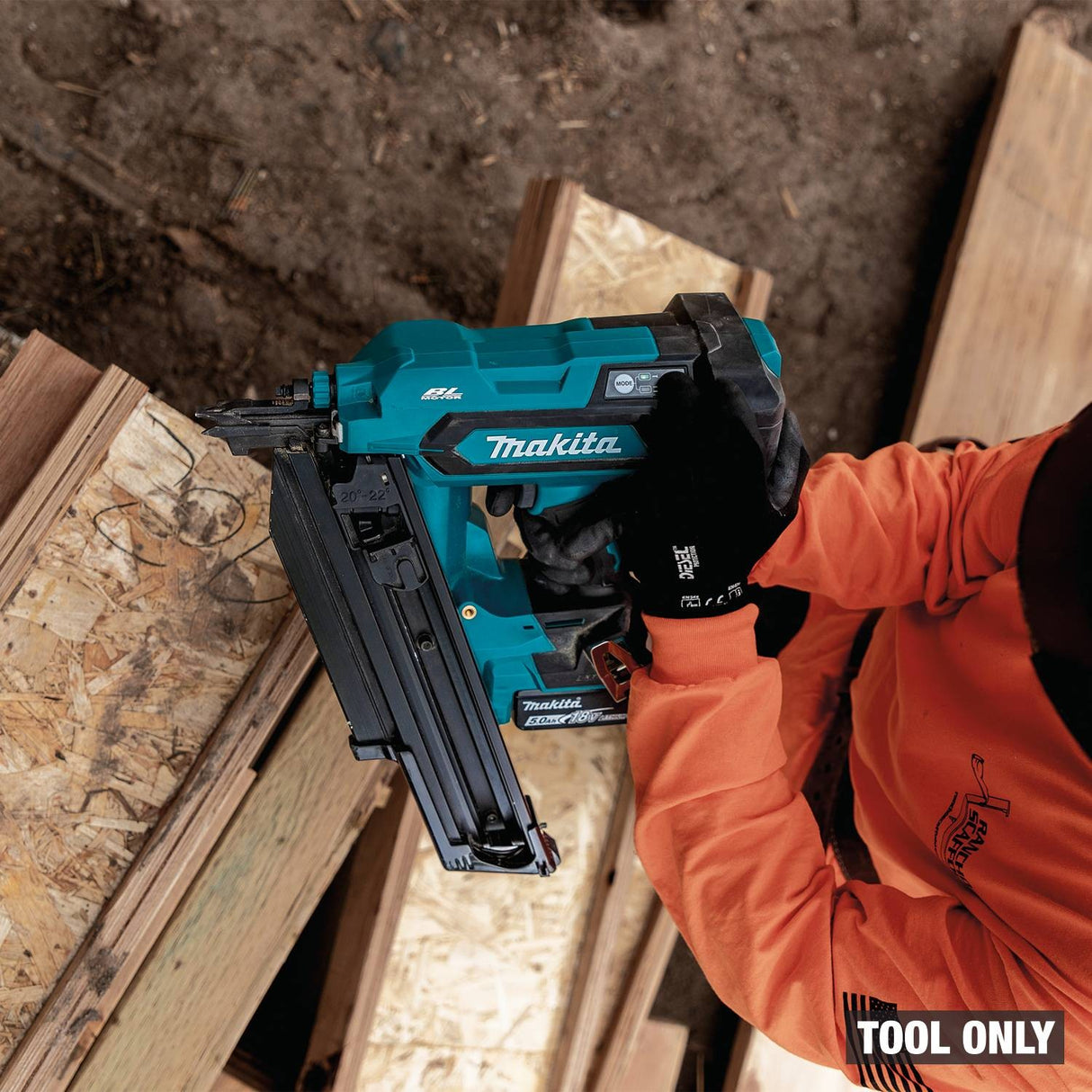 Makita XNB03Z 18V LXT Cordless 21 Degree Full Round Head 3-1/2" Framing Nailer (Tool Only) - 20