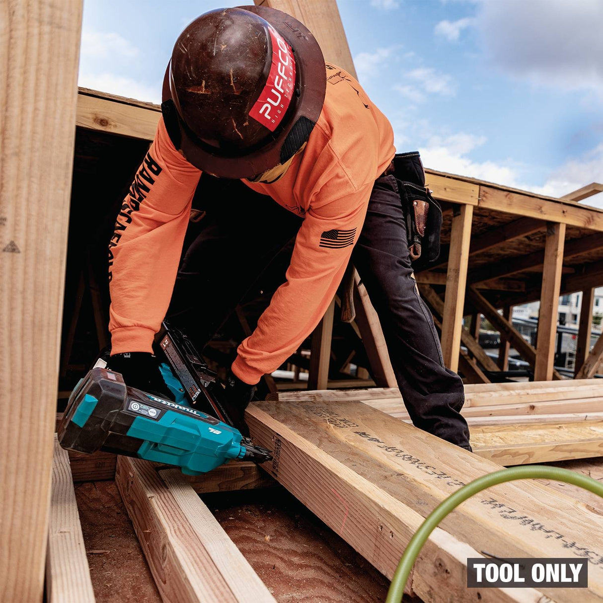 Makita XNB03Z 18V LXT Cordless 21 Degree Full Round Head 3-1/2" Framing Nailer (Tool Only) - 24