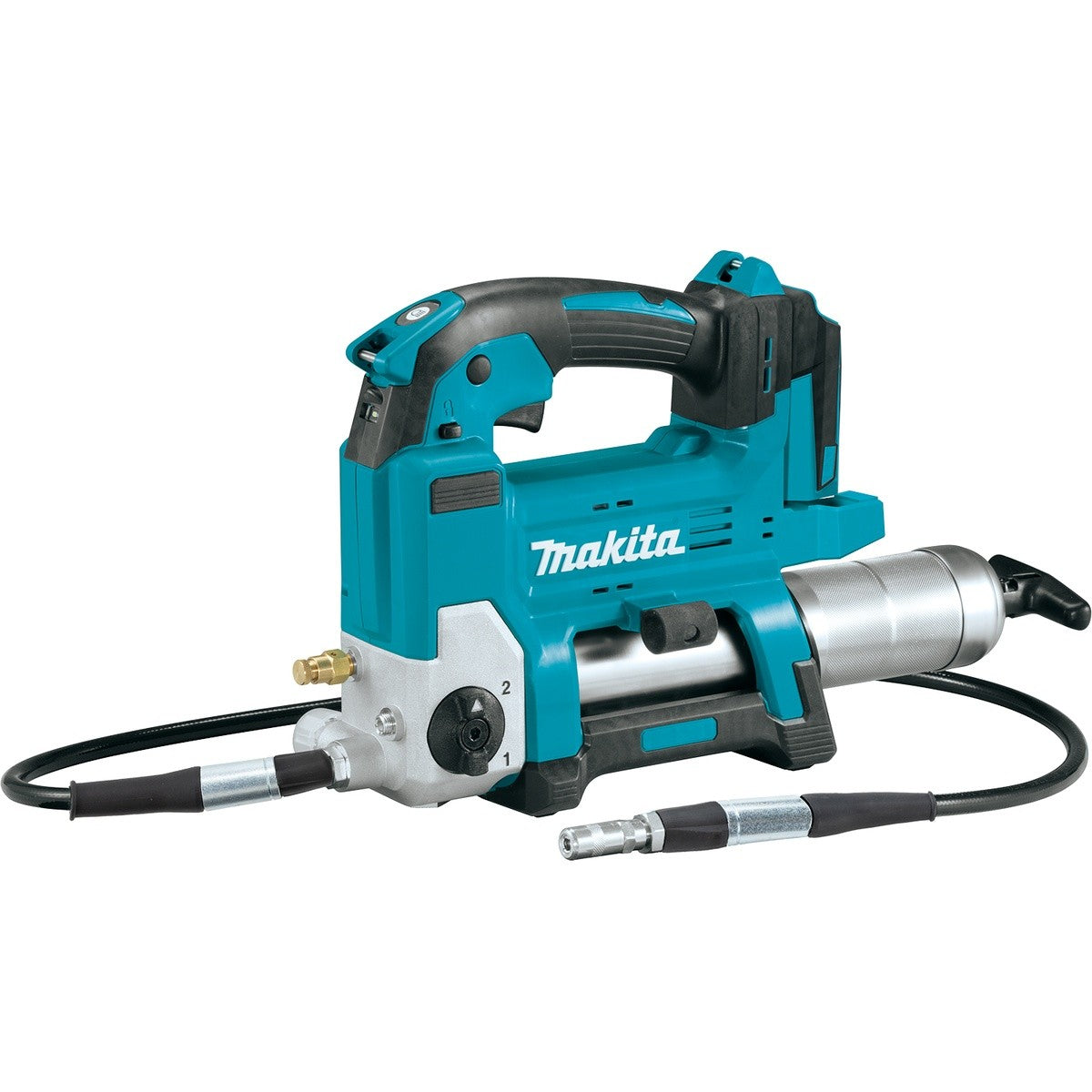 Makita XPG01ZK 18V LXT Cordless Grease Gun with 47-1/4" Hose and Case Tool Only