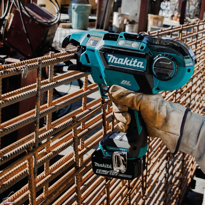 Makita XRT01TK 18V LXT Lithium-Ion Brushless Cordless Rebar Tying Tool Kit - 5