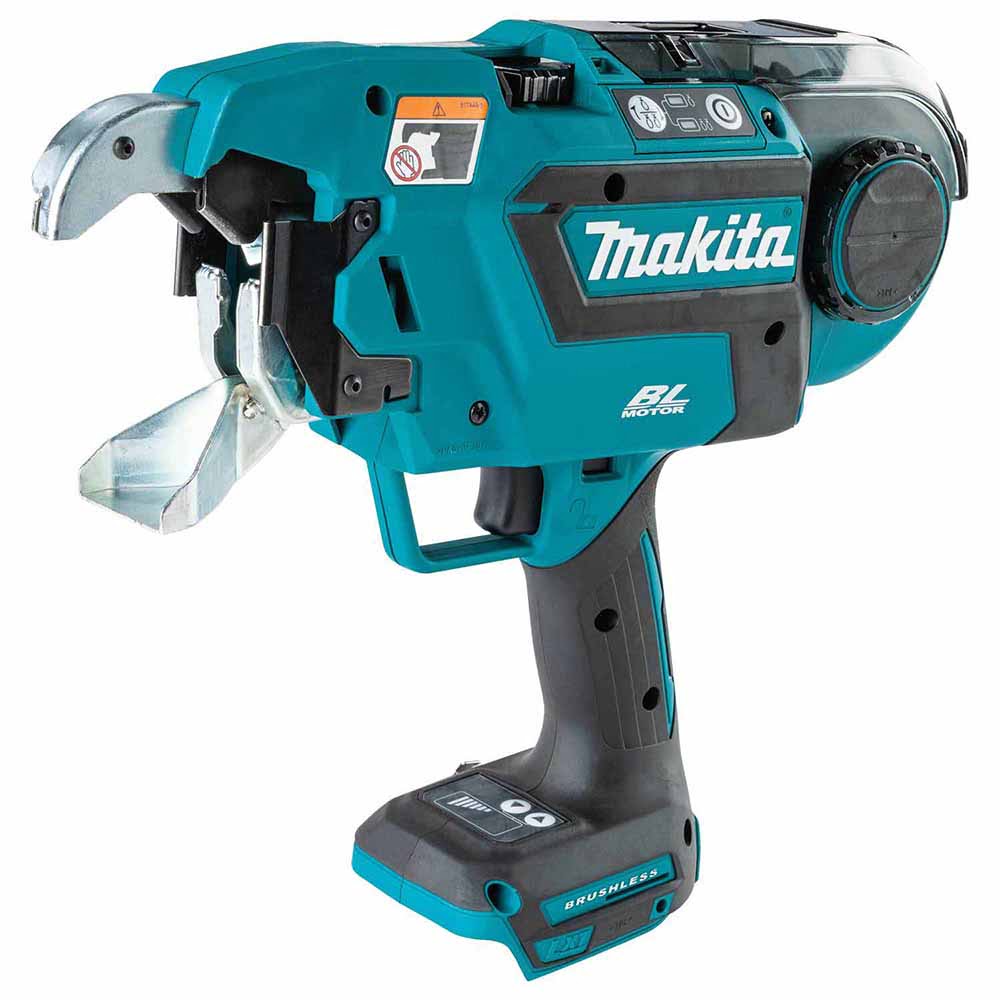 Makita XRT02ZK 18V LXT Lithium-Ion Brushless Cordless Deep Capacity Rebar Tying Tool, Tool Only