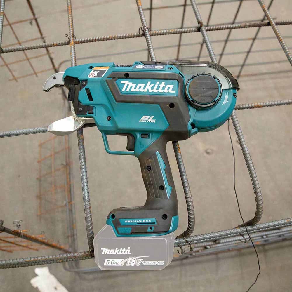 Makita XRT02ZK 18V LXT Lithium-Ion Brushless Cordless Deep Capacity Rebar Tying Tool, Tool Only - 13