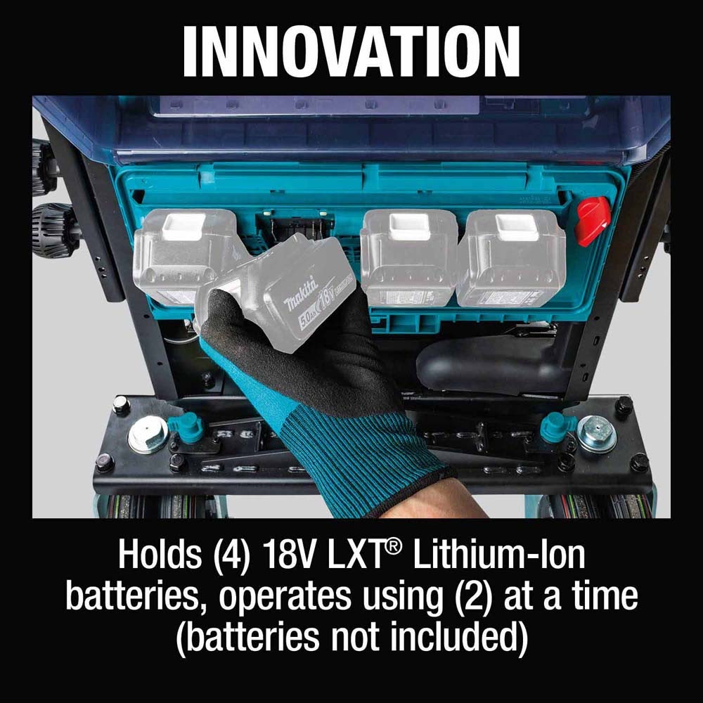 Makita XUC06Z 36V (18V X2) LXT Brushless Material Handling, Flat Bucket, Tool Only - 11