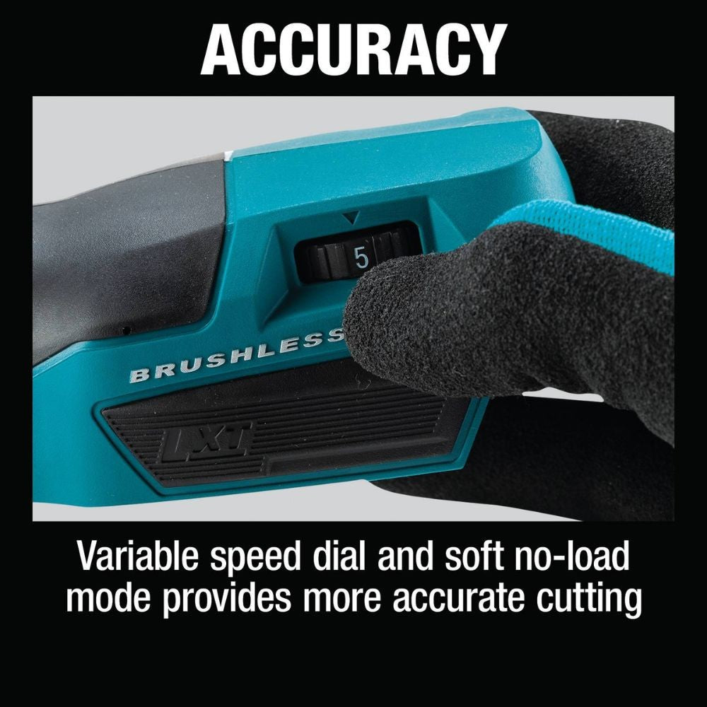 Makita XVJ05Z 18V LXT Lithium-Ion Brushless Cordless Barrel Grip Jig Saw, Tool Only - 14