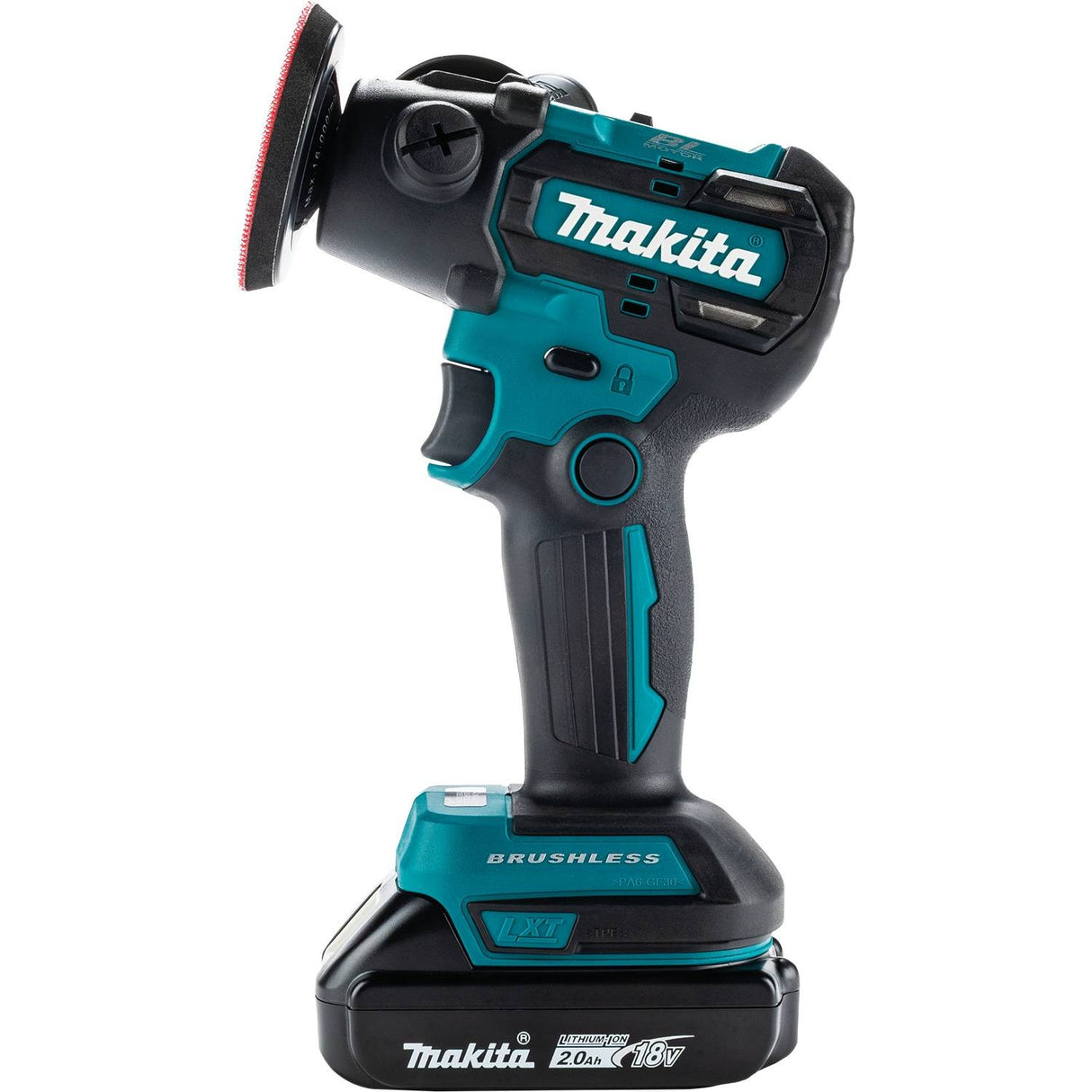 Makita XVP01Z 18V LXT Lithium?Ion Brushless Cordless 3" Polisher / 2" Sander, Tool Only - 4