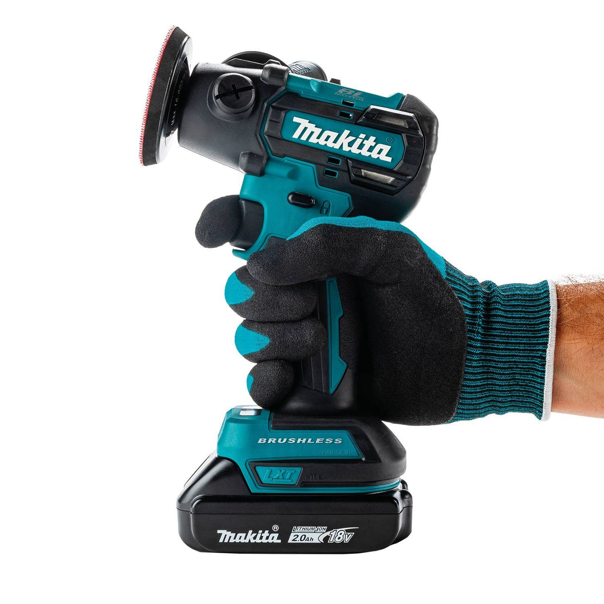 Makita XVP01Z 18V LXT Lithium?Ion Brushless Cordless 3" Polisher / 2" Sander, Tool Only - 6
