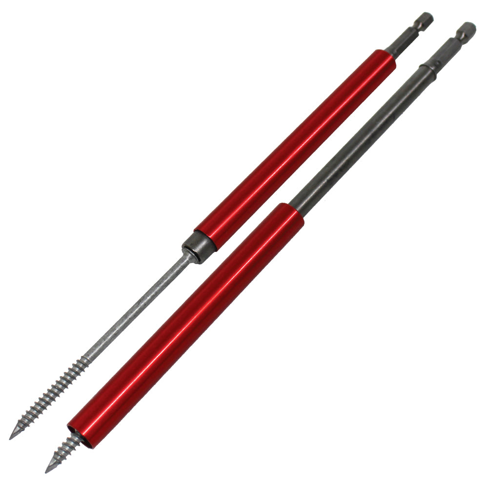 Malco GSG6 Extra-Long Magnetic Gutter Screw Guide, Red