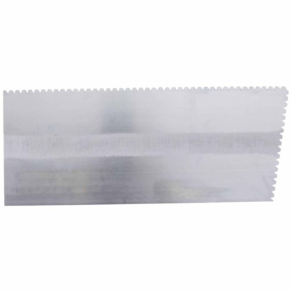MarshallTown 661SD 1/8" V-Notch Cut-Back Notched Trowel with DuraSoft Handle - 5