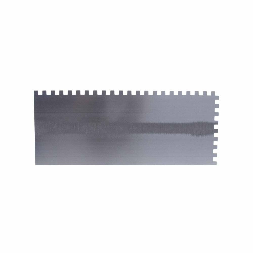 MarshallTown 702SD 1/4 in. x 1/4 in. x 1/4 in. Square Notch Trowel with DuraSoft Handle - 3