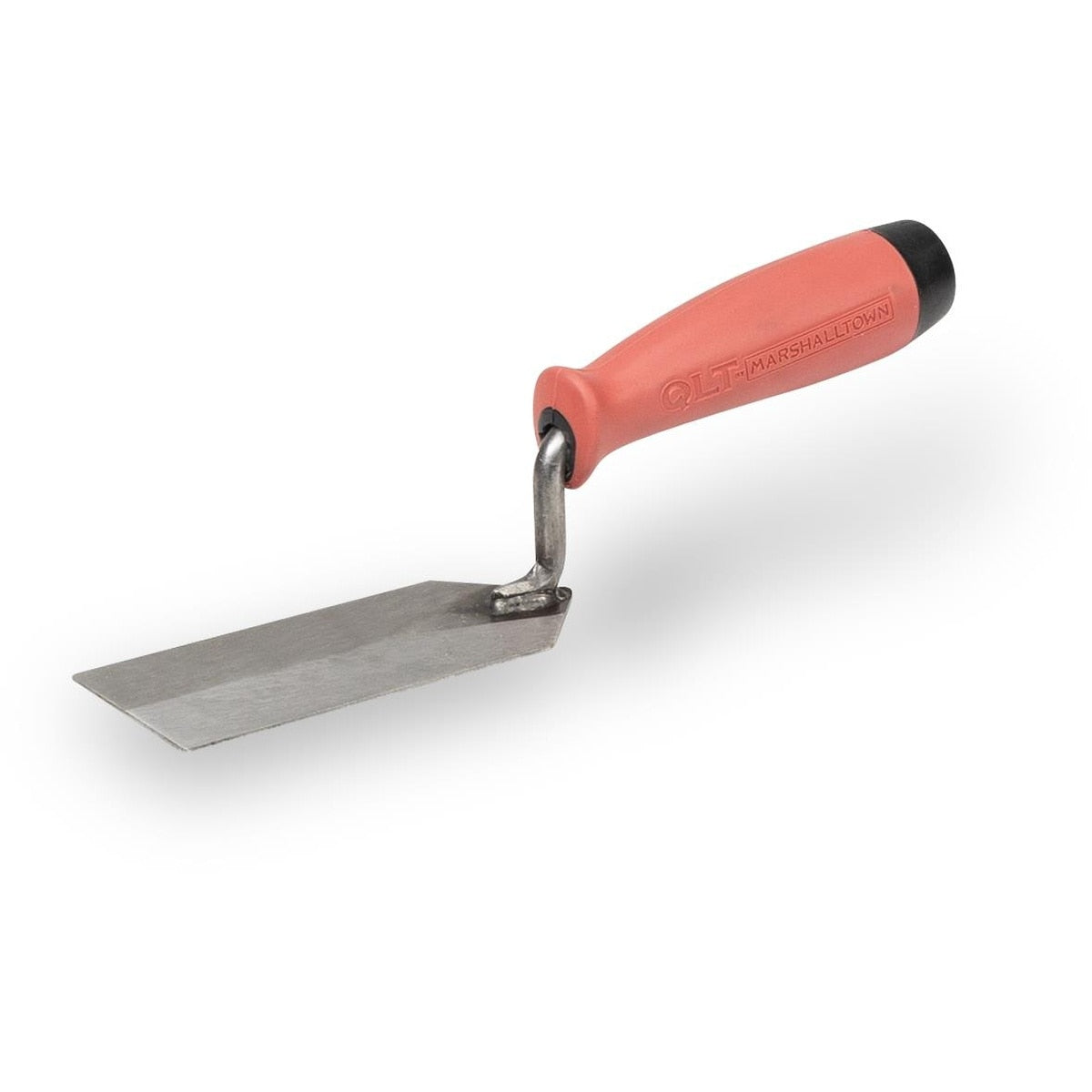 MarshallTown MTSG52SS 5" x 2" Stainless Steel Margin Trowel with Soft Grip Handle - 3
