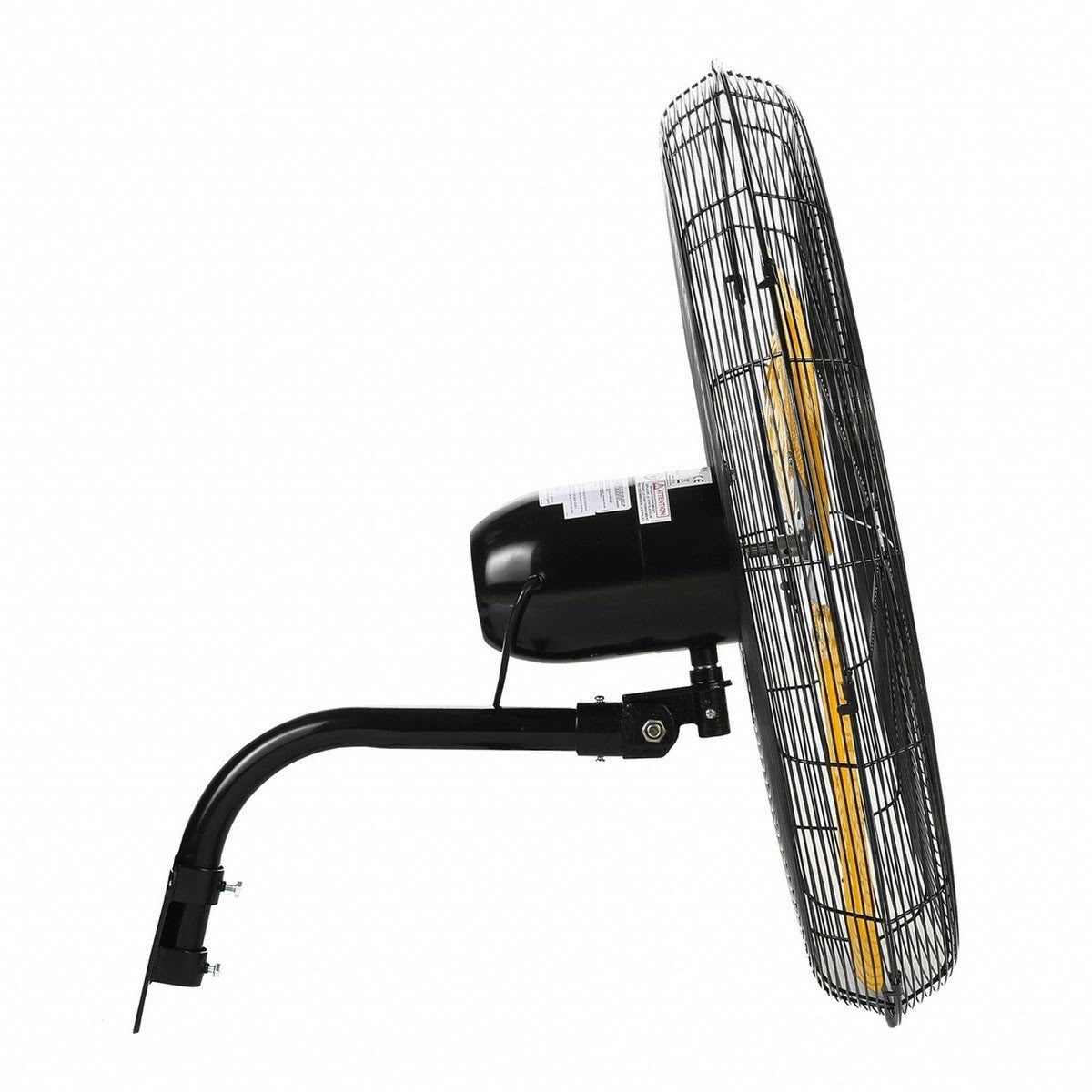 Master MAC-24WOSC 24 Inch High Velocity Oscillating Wall Mount Fan 3900 CFM 3 Speed 120V (1 Each) - 2