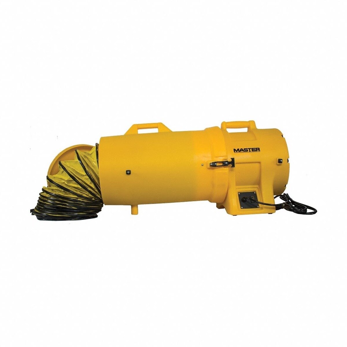 Master MB-P1210-DC25 12 in Confined Space Ventilator with Attachable Duct Canister and 25 ft Ducting (1 Kit) - 2