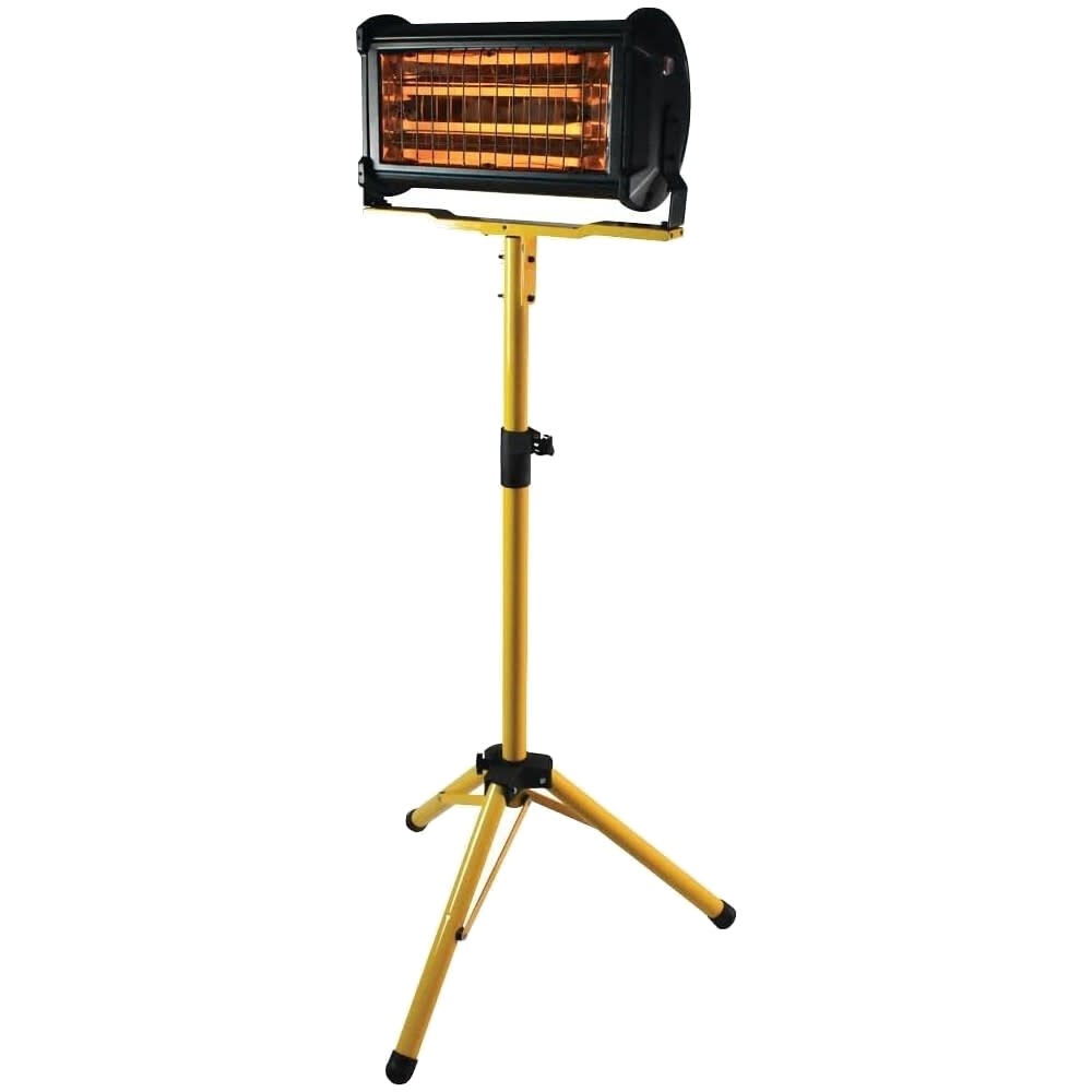 Master MH-410TCF-120 120V 1500W Heavy Duty Tripod Radiant Shop Heater 31" x 31" x 75" - 4