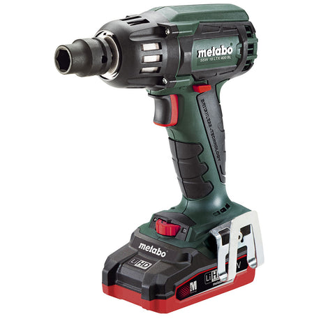 Metabo US602205310 18V SSW 18 LTX 400 BL 3.1Ah 1/2" Male Square Cordless Impact Wrench Kit