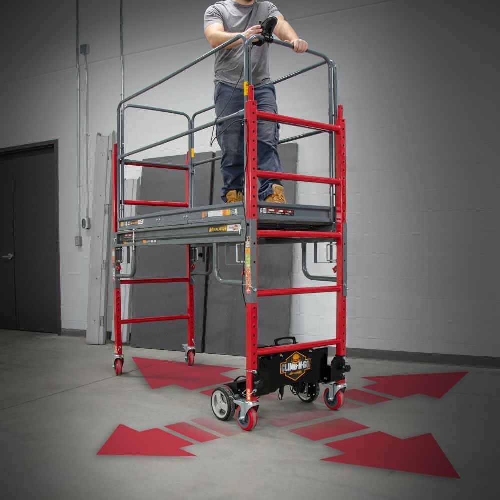 Metal Tech I-CNGBMK Complete Motorized Buildman 6' Baker Scaffold Kit - 5