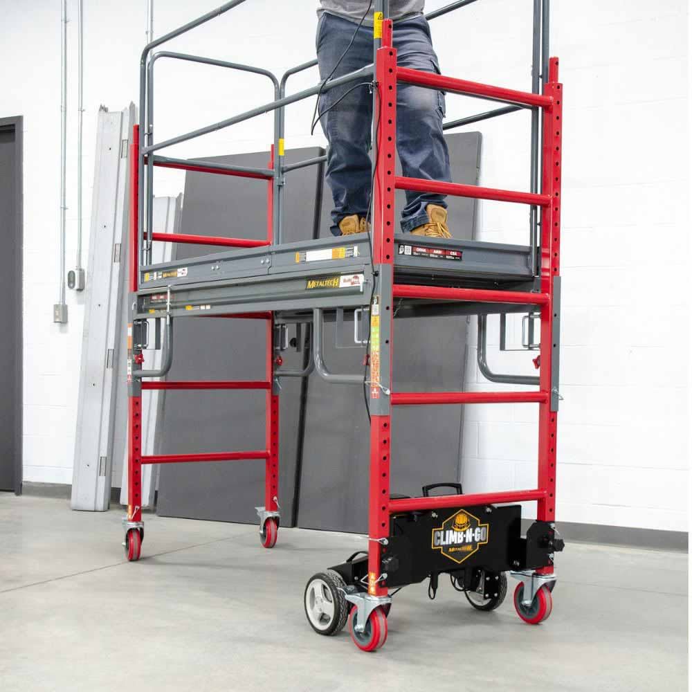 Metal Tech I-CNGBMK Complete Motorized Buildman 6' Baker Scaffold Kit - 6