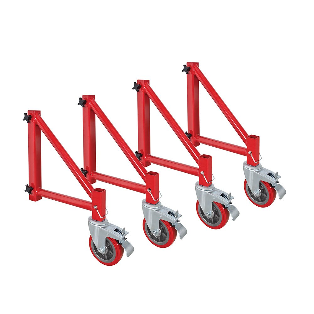 Metal Tech I-BMSO4 Set of 4 Outriggers w/ Casters