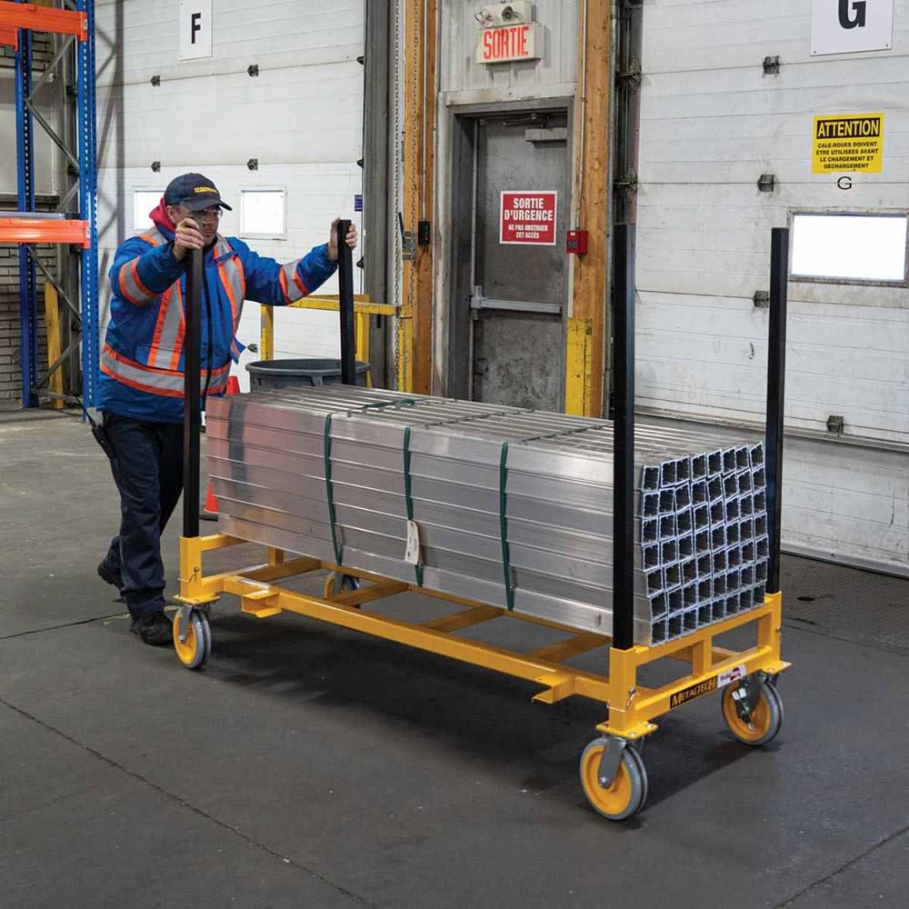 Metal Tech I-FTC631 6' Bar and Pipe Cart - 5