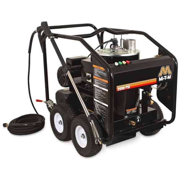 Mi-T-M HSE-1002-0MM11 HSE Series Electric Direct/Belt Drive Hot Water Pressure Washer