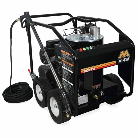 Mi-T-M HSE-2003-0MM11 HSE Series Electric Direct/Belt Drive Hot Water Pressure Washer
