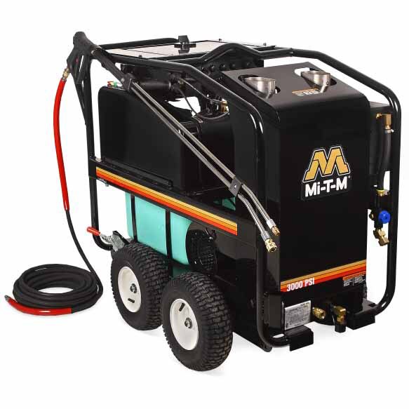 Mi-T-M HSE-3004-0M10 HSE Series Electric Direct/Belt Drive Hot Water Pressure Washer
