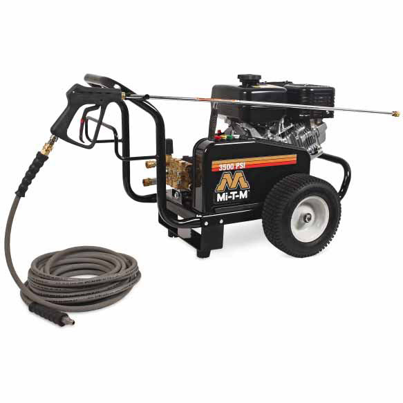 Mi-T-M JCW-3504-2MSB JCW Series Gasoline Belt Drive Cold Water Pressure Washer