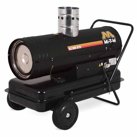 Mi-T-M MH-0092-0MIH Job Site Series Kerosene Indirect Ductable Portable Heater