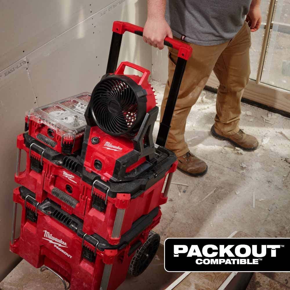 Milwaukee 0818-20 M18 Brushless PACKOUT Fan - 20