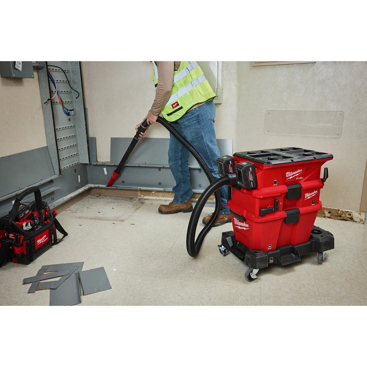 Milwaukee 0926-20 M18 FUEL NEXUS Dual Battery Wet/Dry Vacuum Motor Head - 13