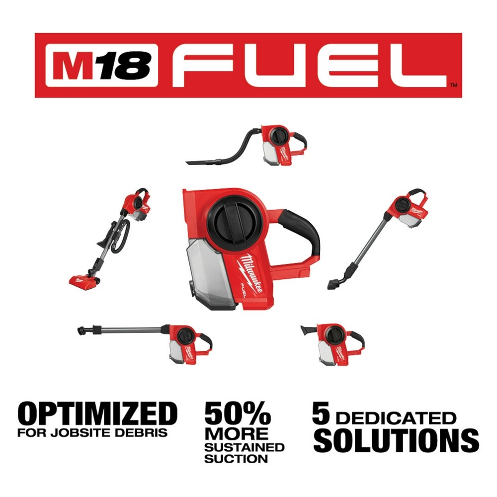 Milwaukee 0940-20 M18 FUEL Compact Vacuum - 3