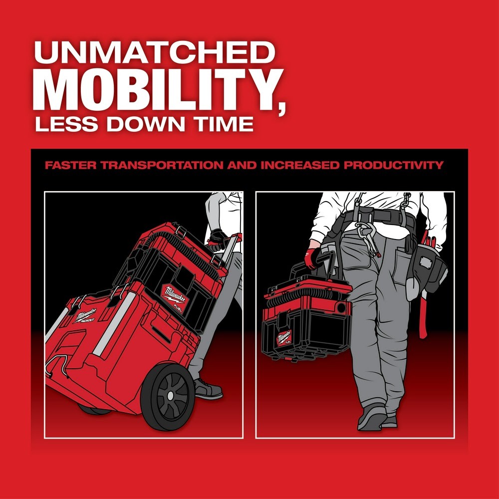 Milwaukee 0970-20 M18 FUEL PACKOUT 2.5 Gallon Wet/Dry Vacuum - 5