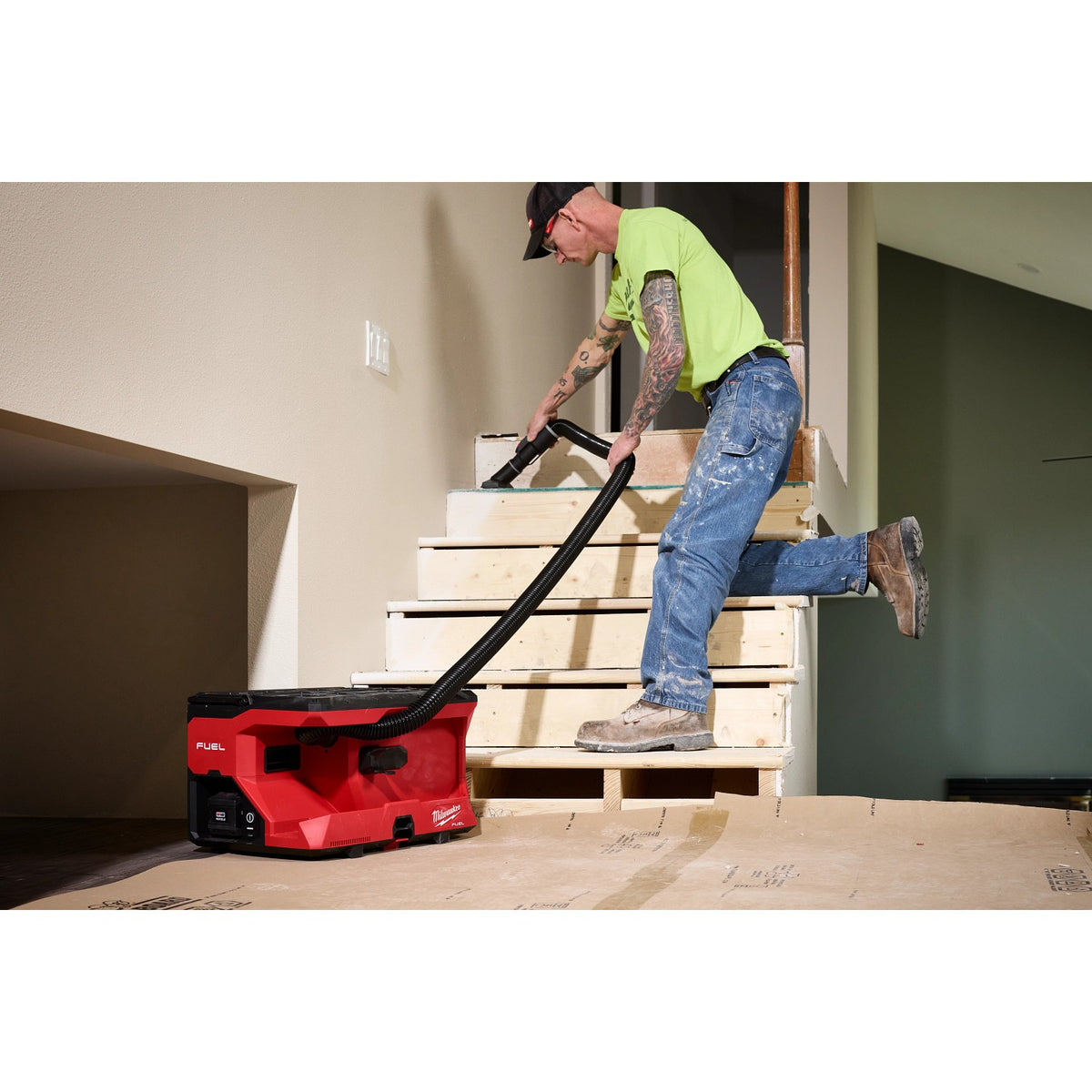 Milwaukee 0971-20 M18 FUEL 4Gal. Wet Dry Vacuum with Packout Compatibility and VACLICK - 11