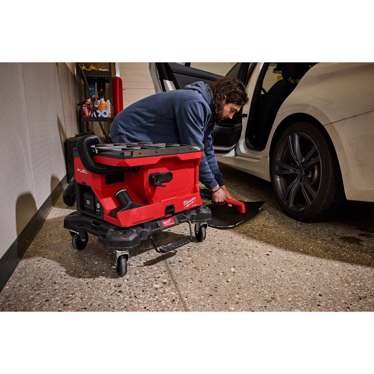Milwaukee 0971-20 M18 FUEL 4Gal. Wet Dry Vacuum with Packout Compatibility and VACLICK - 12