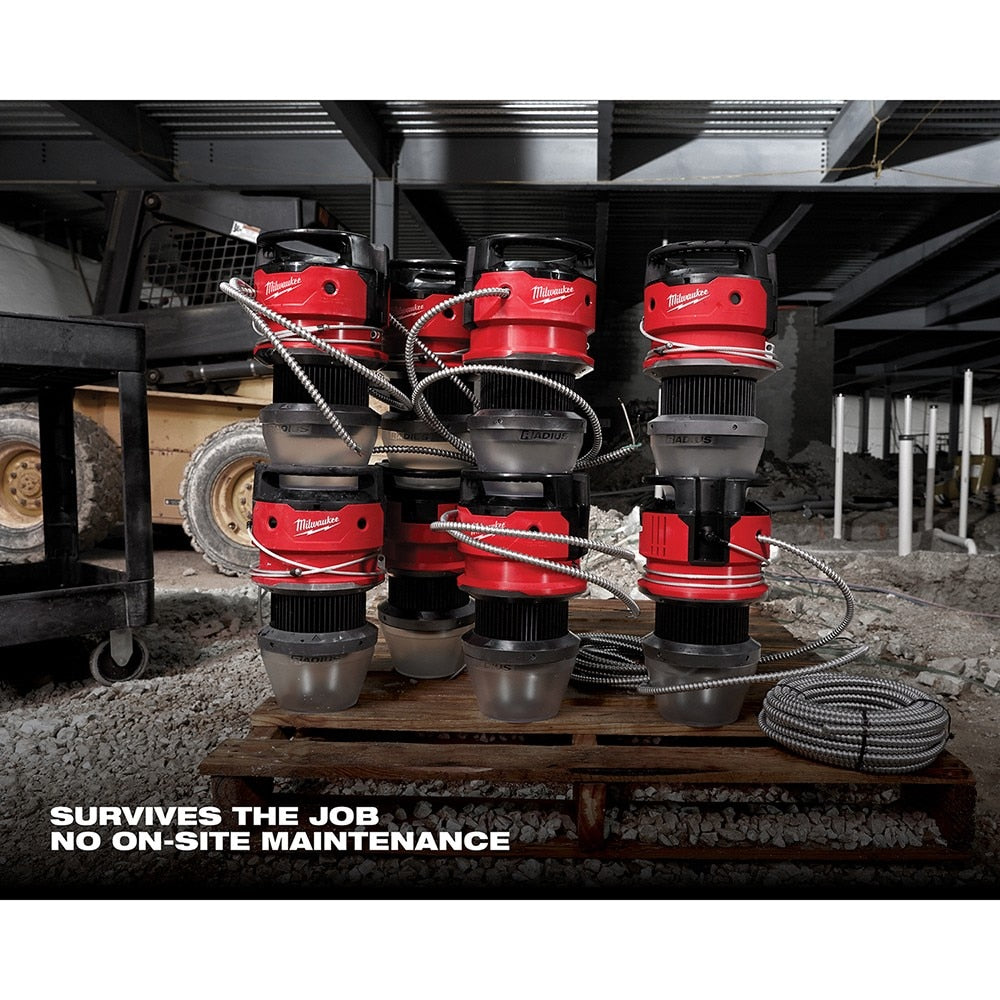 Milwaukee 2156-AC RADIUS LED 130w Temporary Site Light - 6