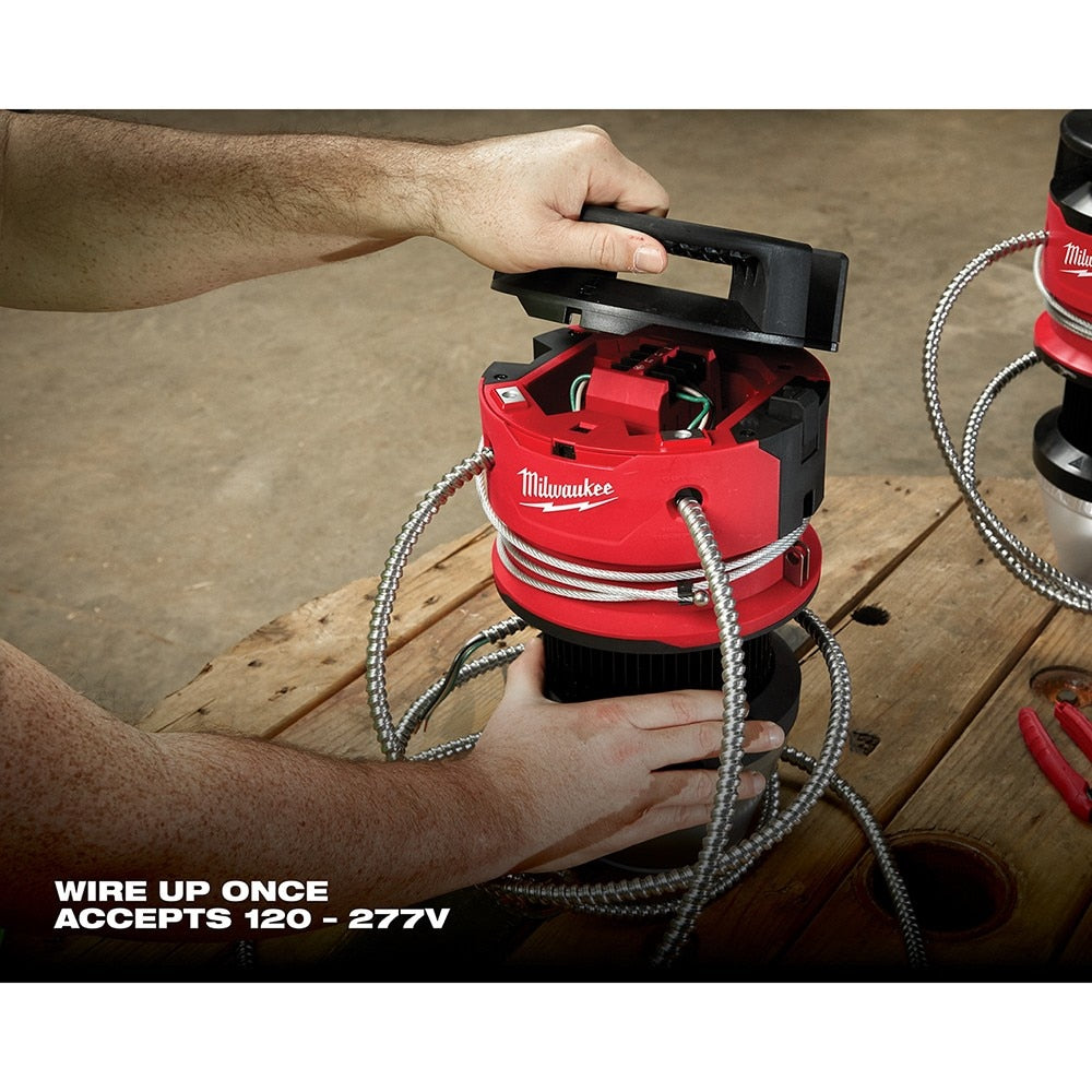 Milwaukee 2156-AC RADIUS LED 130w Temporary Site Light - 8