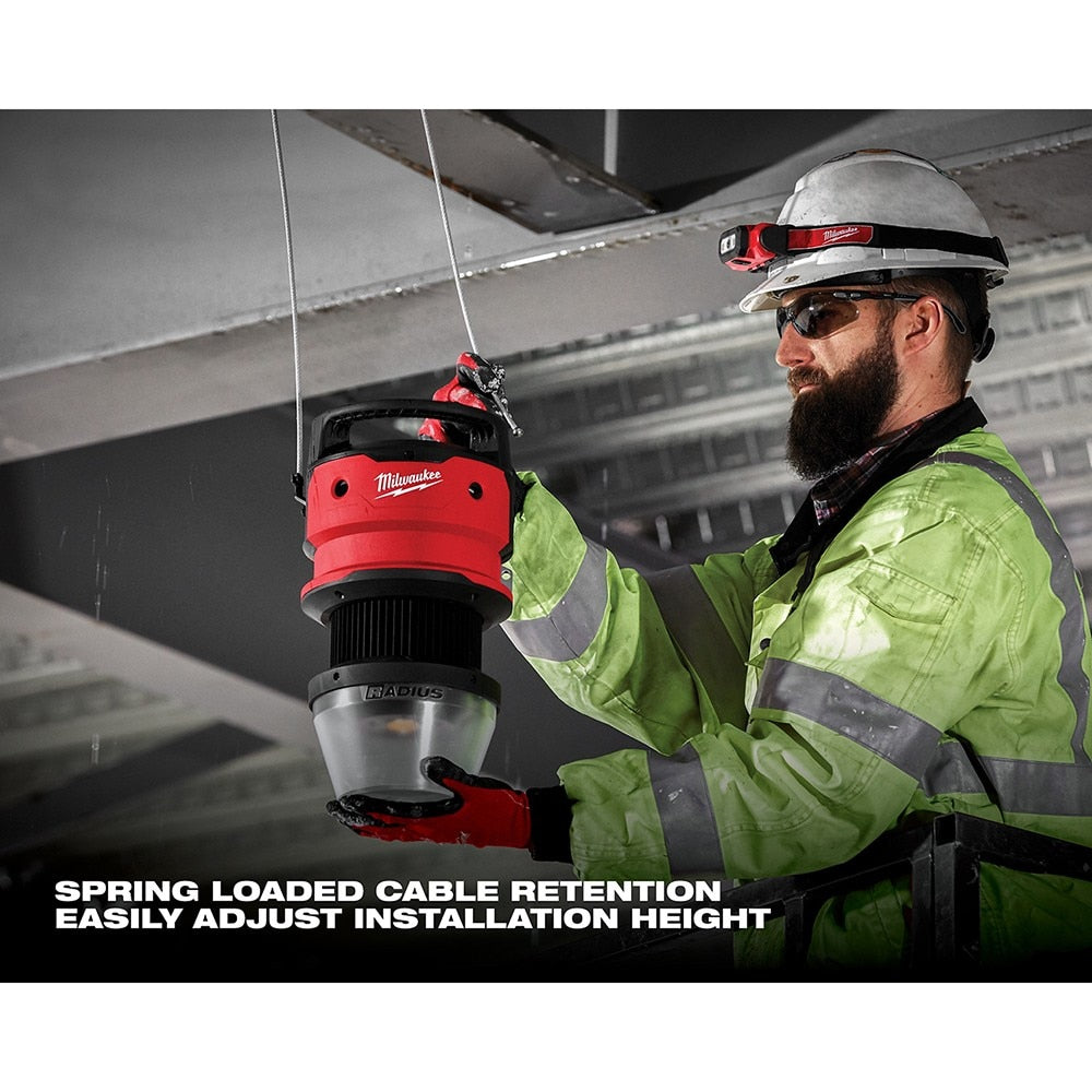 Milwaukee 2156-AC RADIUS LED 130w Temporary Site Light - 9