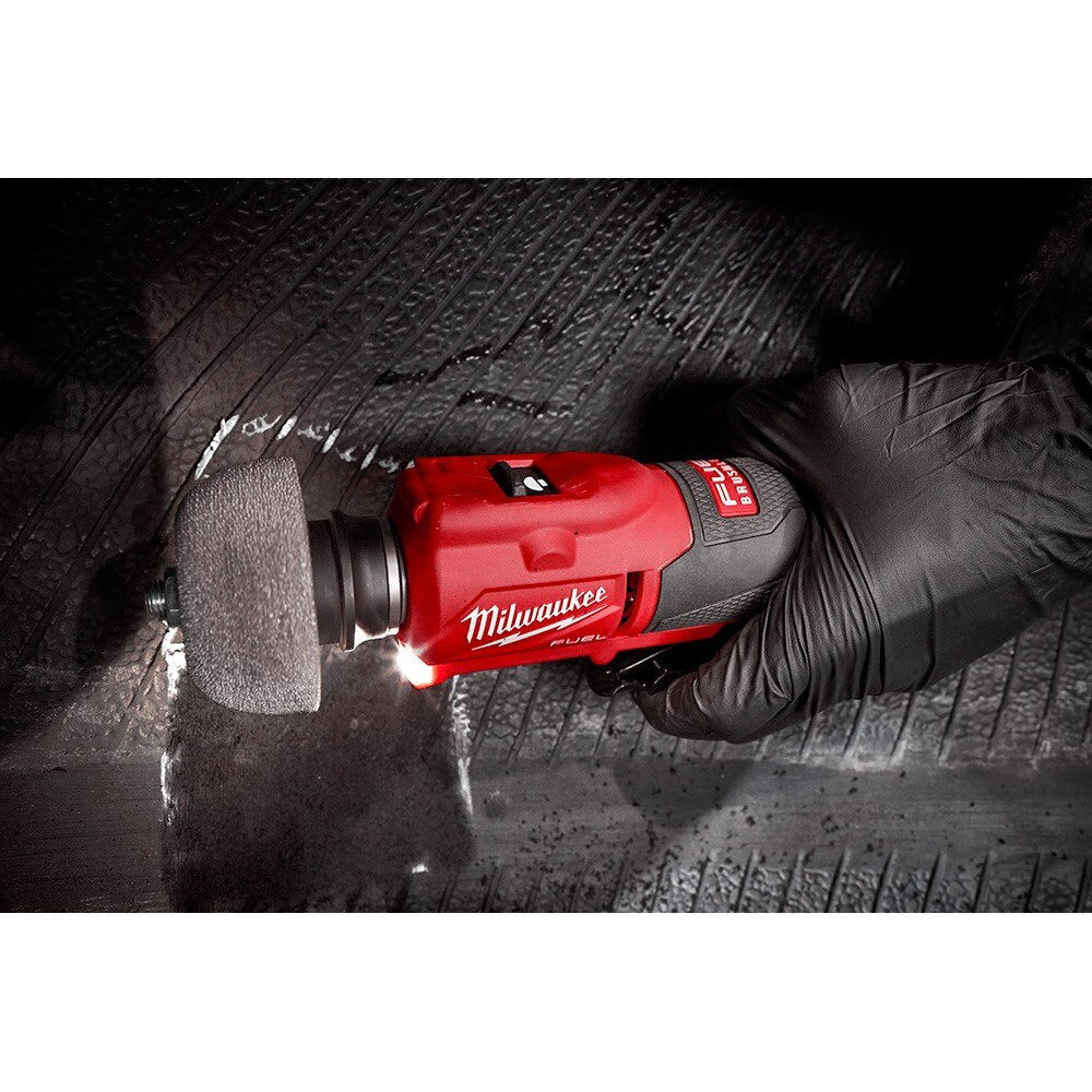 Milwaukee 2409-80 M12 FUEL 12V Lithium-Ion Brushless Low Speed Tire Buffer (Reconditioned) - 6