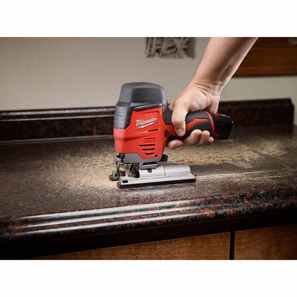 Milwaukee 2445-20 M12 Cordless High Performance Jig Saw - 6
