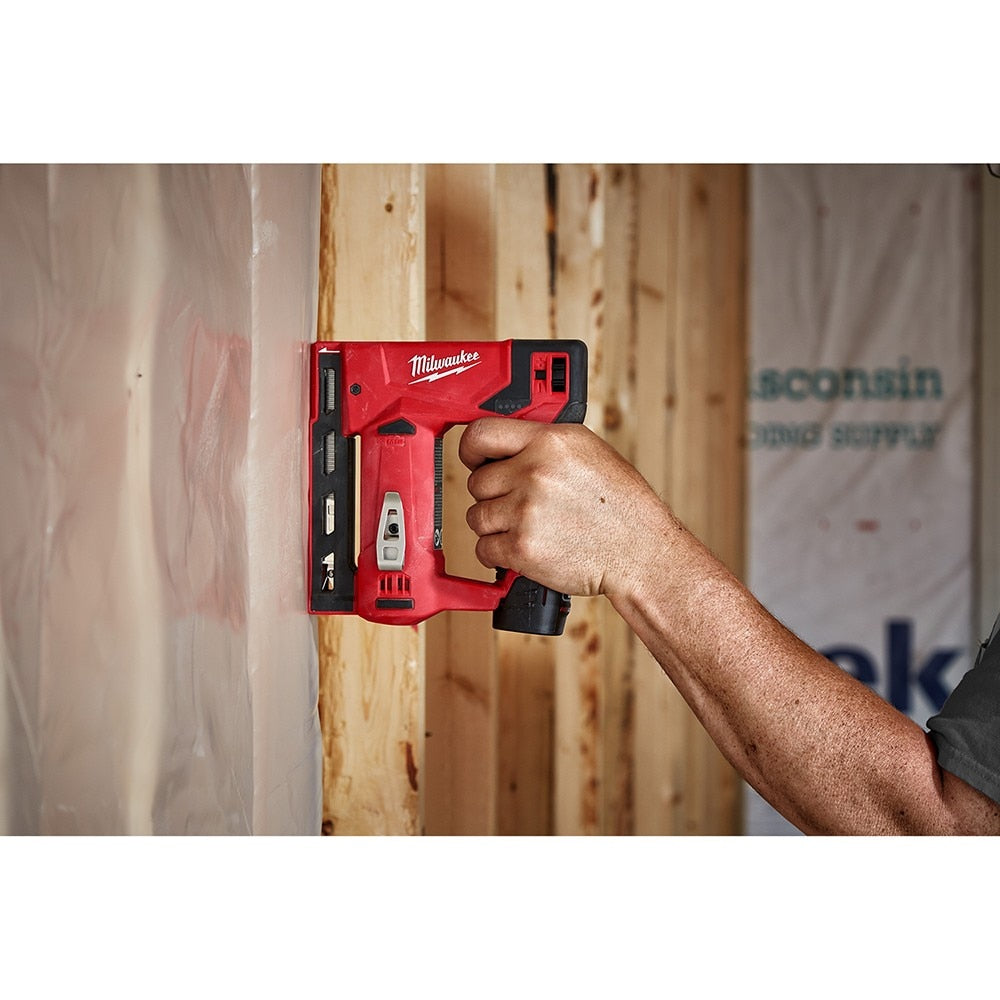 Milwaukee 2447-20 M12 3/8" Crown Stapler - 7
