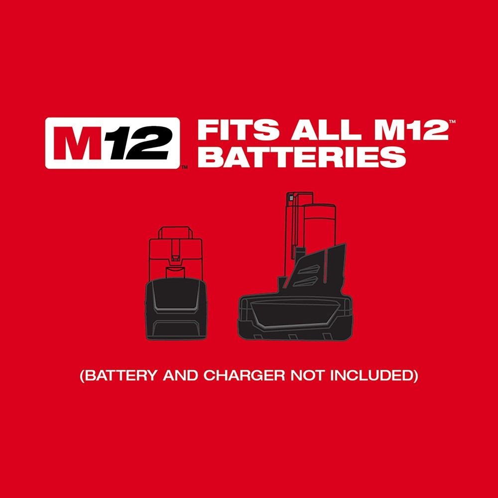 Milwaukee 2447-20 M12 3/8" Crown Stapler - 9