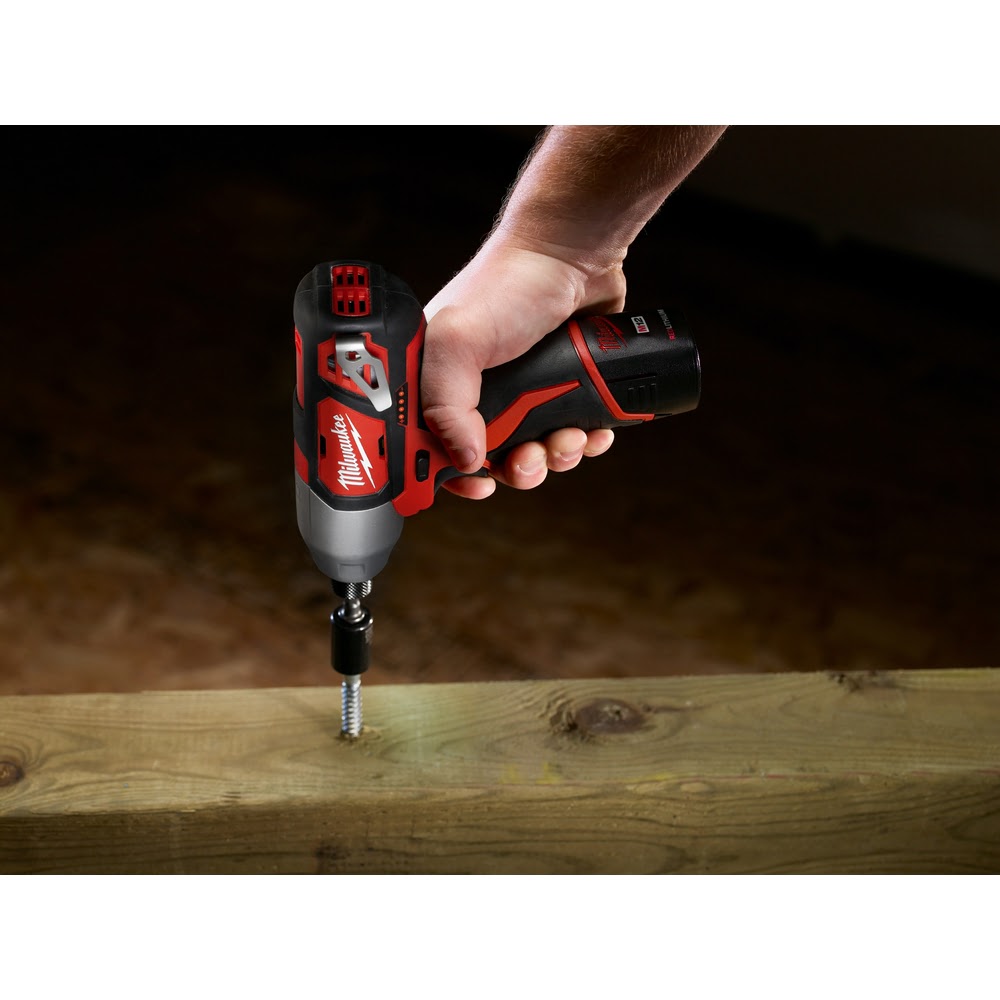 Milwaukee 2462-20 M12 1/4” Hex Impact Driver (Bare) - 5